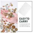 thumbnail image 2 of UPOUART 10 Sheets of Coin Protectors Transparent Plastic for Currency Collection, 2 of 5