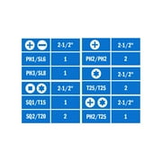 HART 10-Piece Double Ended Impact Drive Bit Set