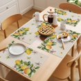 thumbnail image 5 of Placemat Set of 6 Yellow Lemon Floral Placemats for Dining Table Watercolor Butterfly Purple Flower Retro Washable Table Mats for Kitchen and Party Decor Indoor & Outdoor Use, 5 of 8