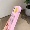 thumbnail image 4 of Estuche para iPhone Serie Diseño de cartón de silicona Linda cubierta de moda Divertida piel Kawaii 3D Carcasa protectora para iPhone Serie Estuches a prueba de golpes Resistente a rayones, 4 of 6