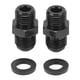 thumbnail image 2 of Conector Adaptador De Manguera De Combustible, Accesorios De Adaptador De Enfriador De Aceite De Transmisión 6AN Macho Flare A 1/4NPSM Compacto Duradero Para Coche Ccdes Otros, 2 of 8