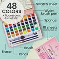 Artistro Watercolor Paint Set, 48 Water Colors For Kids and Adults
