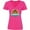 Hot Pink, variant on Inktastic Cancun Mexico Vacation Women's V-Neck T-Shirt