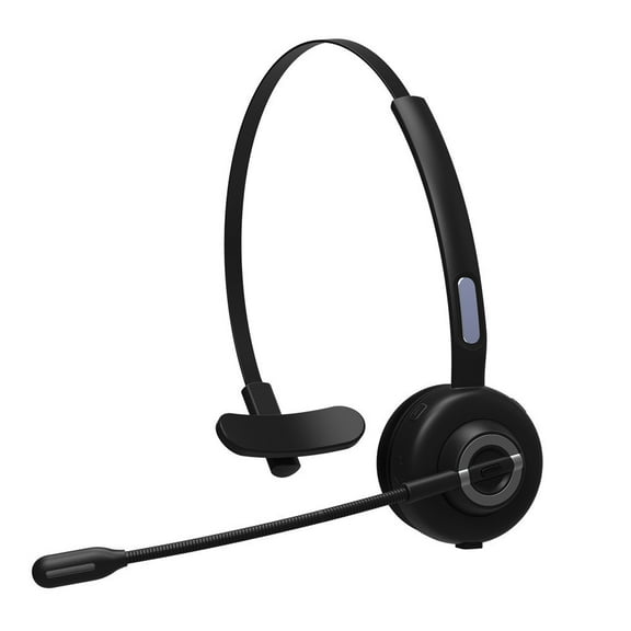 Generic Trucker Bluetooth Headset, Wireless Headset With Microphone For PC, Bluetooth Headset With Microphone Noise Cancelling, For Cell Phones, Computer, Truck Drivers
