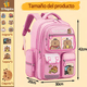 thumbnail image 2 of Mochila Capibara Escolar Kawaii Con Accesorios Regalo Para Unisex Jóvenes Y Niños Xtellar rosa, 2 of 3