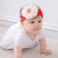 thumbnail image 4 of Cute Headbands for Toddlers Size 1-3 Wide Headband Girls Trendy Solid Color Floral Stretchy Soft Protection Head Bands, 4 of 4