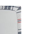 thumbnail image 2 of Ambesonne Fashion Fitted Sheet, English Tartan Motif, Full Size, Violet Blue Orange White, 2 of 2