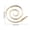 Gold, variant on Spiral Cable Knitting Needle Handmade Knitting Tool Round Helical Household Stainless Steel Knitting Needle