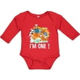 thumbnail image 3 of Inktastic 1st Birthday Noah Ark Boys or Girls Long Sleeve Baby Bodysuit, 3 of 5