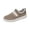 Khaki, variant on Womens Mesh Slip-On Loafers, Breathable Low Top Non Slip Sneakers, Casual Office Travel Outdoor Daily Walking Shoes Brown