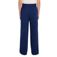 thumbnail image 3 of Hansber Kids Boys Girls Adaptive Sweatpants Tear Away Pants with Zipper Side Full Open Leg Surgery Trousers Navy Blue 14, 3 of 6