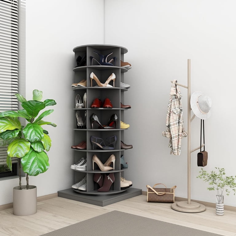 Shoe Racks Rotary Slipper Rack Tier Rotating Shoe Rack Tower