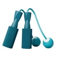 thumbnail image 4 of pitrice Cordless Jumping Rope Gym Exercise Fitness Weighted Jump Rope for Kids Ball dia.3.2cm Blue, 4 of 9