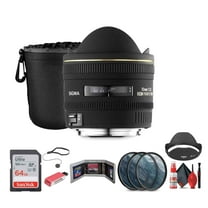 Sigma 10mm f/2.8 EX DC HSM Fisheye Lens for Sigma Digital Camera Bundle