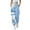 Light Blue, variant on Women's Casual Fashion Christmas Print Sweatpants, Long Casual Pants with Drawstring Waist for Sports and Home Wear, Comfortable Material,Black,L