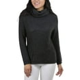 thumbnail image 2 of ToBeInStyle Women's Classic Knit Fold Over Turtleneck Pullover, 2 of 6