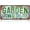 Garden-04, variant on Vintage Garden Metal Tin Sign License Plate Wall Decor for Garden Lover 12 x 6 Inches - my happy place