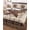 Brown Beige, variant on Twin XL Quilt Bedding Set, Texas Star Vintage Reversible Summer Quilt 3 Pieces, Red Berry Retro Art Farmhouse Lightweight Bedspreads Coverlets with 2 Pillow Shams for All Seasons