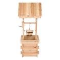 thumbnail image 4 of Shine Company Inc. 4986N Decorative Wishing Well, 48" High, Natural, 4 of 4