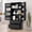 Black, variant on 72" Tall Kitchen Pantry Cabinet, Farmhouse Storage Cabinet with 2 Drawers and 8-Door Spice Rack, Freestanding Storage Organizer with Adjustable Shelves for Bathroom, Dining Room, Entryway, White