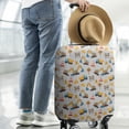 thumbnail image 2 of Cartoon Construction Vehicles Barriers Luggage Cover Fashion Suitcase Cover Baggage Covers Fit 25-28 Inch Luggage (Go Travel), 2 of 5