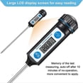thumbnail image 3 of 3 Piece Meat Thermometer Waterproof Digital Thermometer Probe Thermometer, 3 of 5