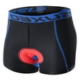 thumbnail image 4 of Pantalones cortos de ciclismo Pantalones cortos de ciclismo para hombres Ropa interior ligera transpirable 5D acolchada MTB Bicicleta Bicicleta Pantalones cortos Arsuxeo Pantalones cortos de ciclismo, 4 of 7