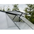 thumbnail image 5 of Palram - Canopia Mythos 6' x 10' Polycarbonate/Aluminum Walk-In Greenhouse – Gray - with Roof Vent, 5 of 12