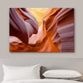 thumbnail image 3 of wall26 Canvas Print Wall Art Vibrant Neon Utah USA Red Canyon Rocks Nature Wilderness Photography Realism Rustic Scenic Landscape Zen Colorful for Living Room, Bedroom, Office - 24x36 inches, 3 of 5