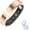 Rose Gold, variant on Smart Fitness Tracker Ring - Waterproof Sleep Tracking Sports Ring, Zirconia, for iOS & Android