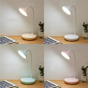 LED Desk Lamp with USB Ports,Touch Desk Lamps for Home Office with 3 Brightness Desk Light with Small Night Light,Reading Lamp Table Lamp for Bedroom Bedside Study(Blue) by Fakrich