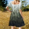 thumbnail image 4 of Robe de Montagne Verte, Robe de Demoiselle d'Honneur, chic et Élégante, Robe de Soirée sexy pour Femmes, 4 of 5