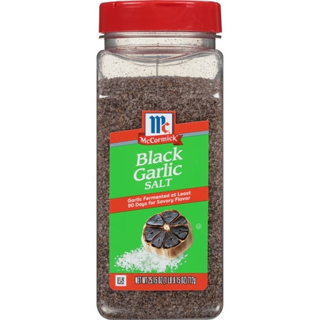 McCormick Kosher Black Garlic Salt, 25.15 oz Bottle