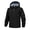 Black, variant on Men's Softshell Jacket Casual Hooded Jacket Outdoor Coat