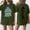 Dark Green, variant on 2026 Graduation Clothes, Short Sleeve Tops for Women, Soft Lightweight Tops Clothes, Wonderful Vision Design Tops, Class of 2026 Shirts for Grandpa Purple Size: 2XL