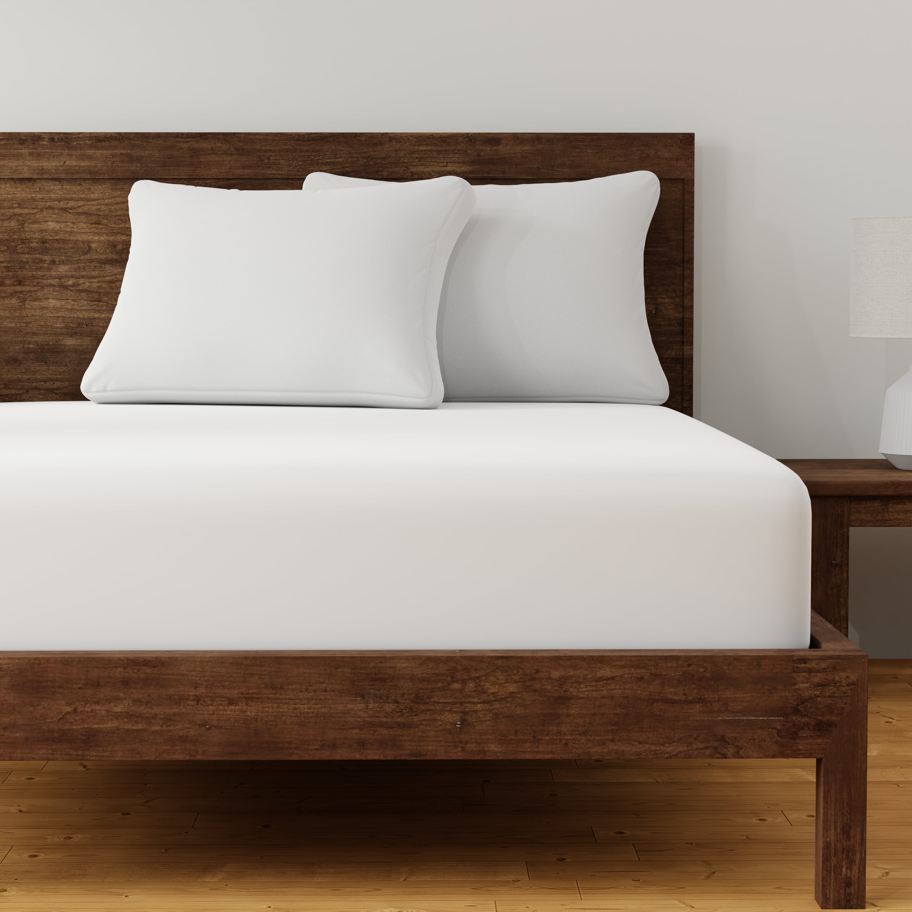 Mainstays Overstuffed Extra Firm Support Bed Pillow, 2pk, Mainstays Extra Firm Pillow