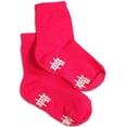 thumbnail image 2 of Tic Tac Toe - Big Girls' Anklet Sock 31796-XX-Large (fuchsia), 2 of 3