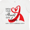 thumbnail image 4 of Inktastic Show Your Heart Some Love- Heart Health Awareness Month Boys or Girls Toddler T-Shirt, 4 of 5
