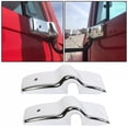 thumbnail image 1 of 2Pcs Chrome Door Mirror Brackets Left Right Fit for Freightliner for Columbia, 1 of 9