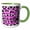 Green/White, variant on 3drose, Men Wear the Pants, but Women Control the Zipper. Funny Quotes. Saying, 11oz Magic Transforming Mug