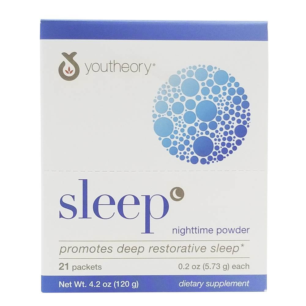 Youtheory - Sleep Nighttime Powder for Deep Restorative Sleep - 21 Packet(s)