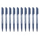 thumbnail image 1 of Lote de 10 rotuladores de doble punta con tinta de aceite negra para pintar sobre la piel (azul), 1 of 8
