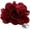 Burgundy, variant on Formal Solid Flower Whisky Lapel Pin, Stainless Steel, 1 Count