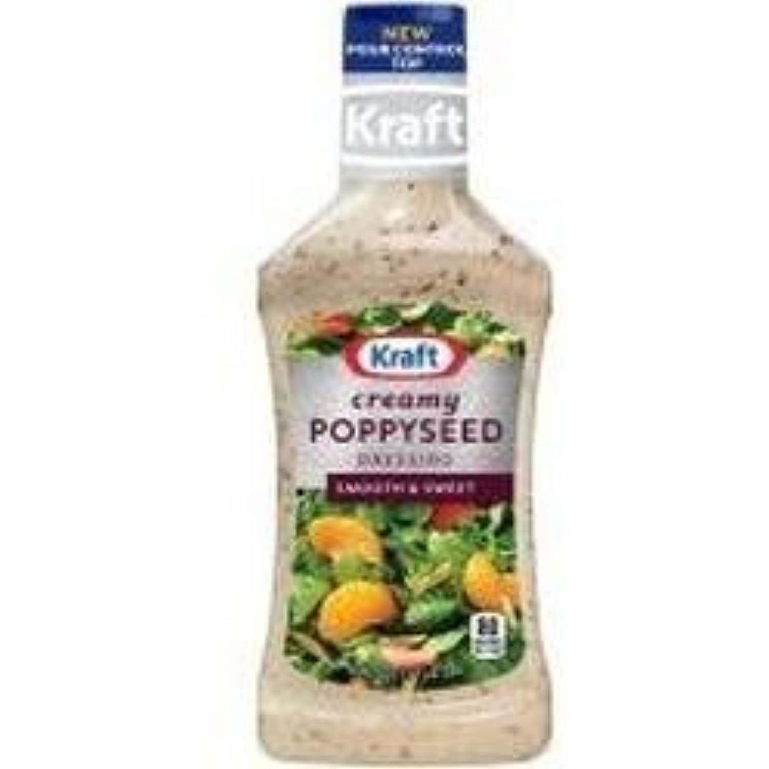 Kraft, Creamy Poppyseed Dressing, 16Oz Bottle (Pack Of 3)