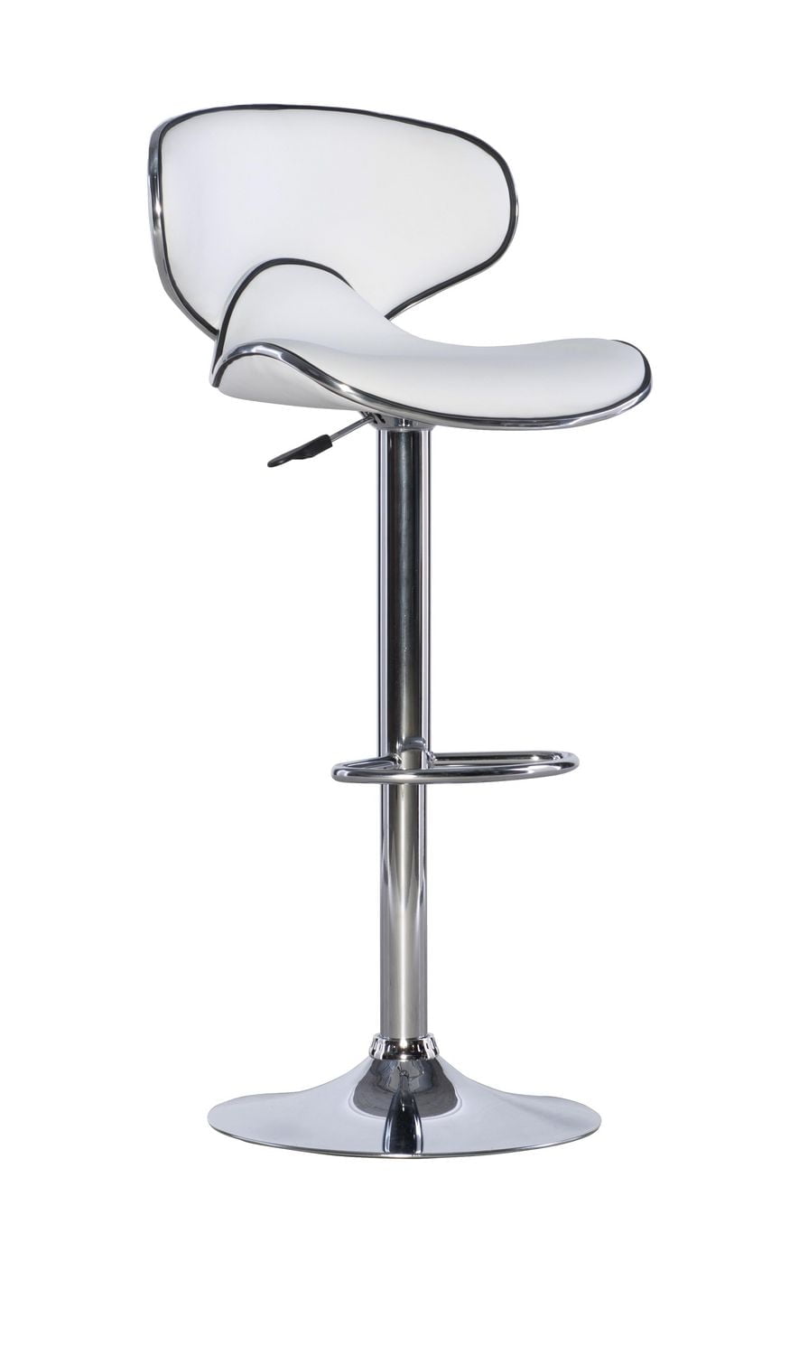 Tabouret de bar Seith, blanc