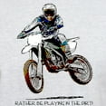 thumbnail image 3 of CafePress - Rather Be Playing In The Dirt With A Motorbike Lig - Men's Classic Graphic T-Shirt, 3 of 4