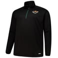 thumbnail image 2 of Men's Fanatics  Black Minnesota Wild Big & Tall Authentic Pro Quarter-Zip Pullover, 2 of 3