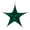Green Metallic Lam, variant on 16 Inch Red Star Ornament - Christmas & Patriotic Decor - Foldable Hanging Star Decoration - Lightweight Metallic Mesh Star for Holiday Parties