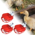 thumbnail image 3 of GROWTH TANK 3Pcs Automatic Chicken Waterer Feeder Tools Cage Hang for Ducks Chicks Goose C, 3 of 5