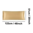 thumbnail image 2 of PiccoCasa Satin Body Pillowcase Silky Long Pillowcase for Hair and Skin, King Gold, 2 of 8